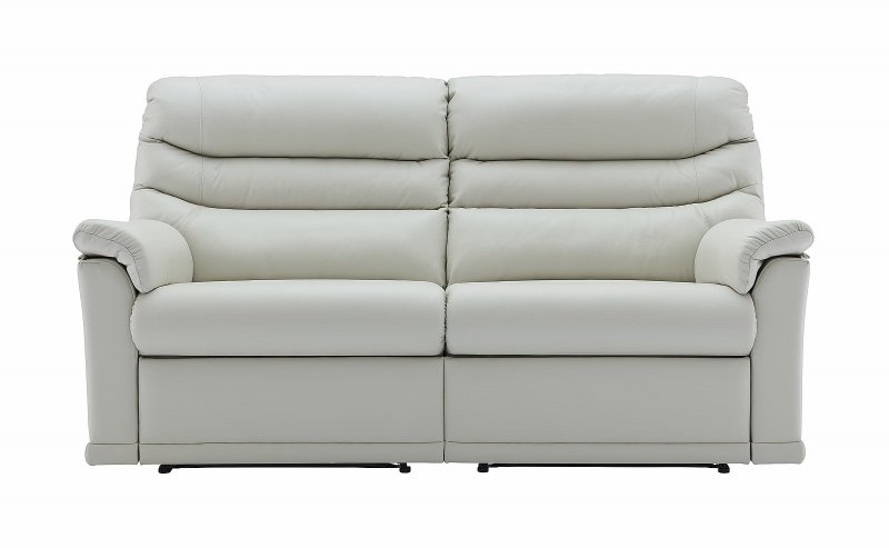 G Plan Upholstery - Malvern 3 Seater 2 Cushion Leather Sofa